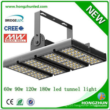 High power factor meanwell safty ra78 aluminum ip65 led tunnel light 120w gas station